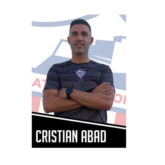 Cristian Abad entrenador del Atlético Monzón Alumbra