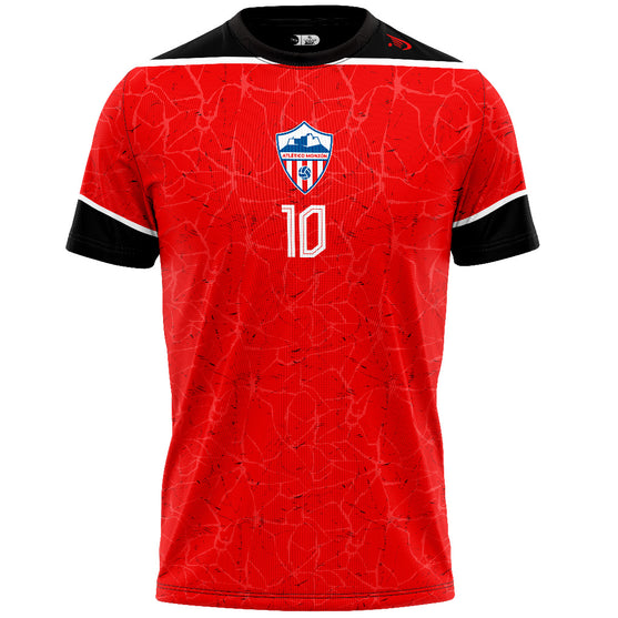 Camiseta Hombre Entreno  Roja